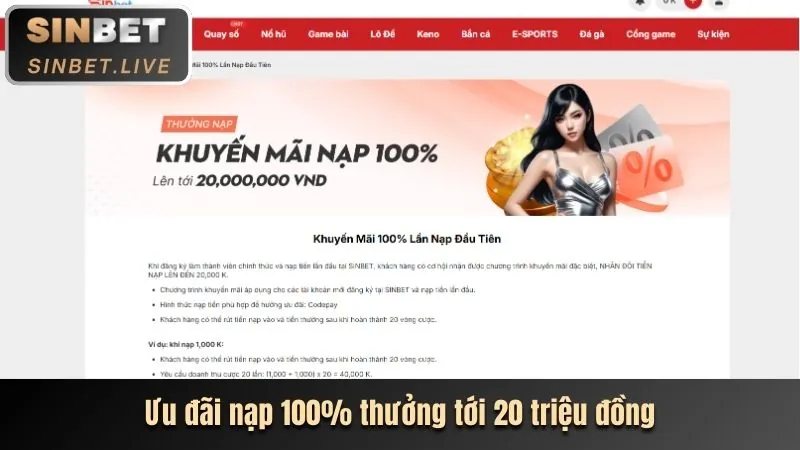 Khuyến Mãi Chào Mừng yesbet88